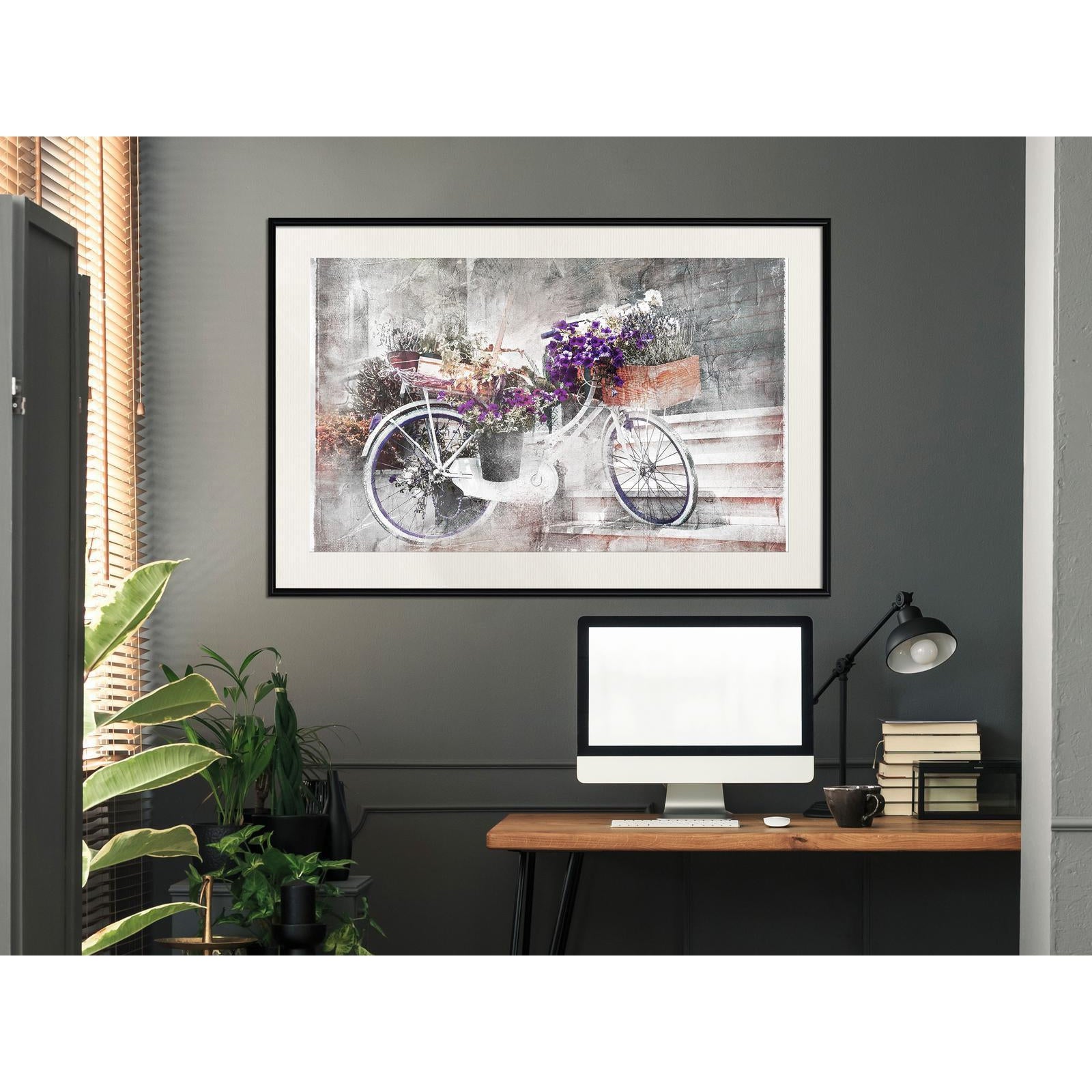 Inramad Poster / Tavla - Flower Delivery-Poster Inramad-Artgeist-peaceofhome.se