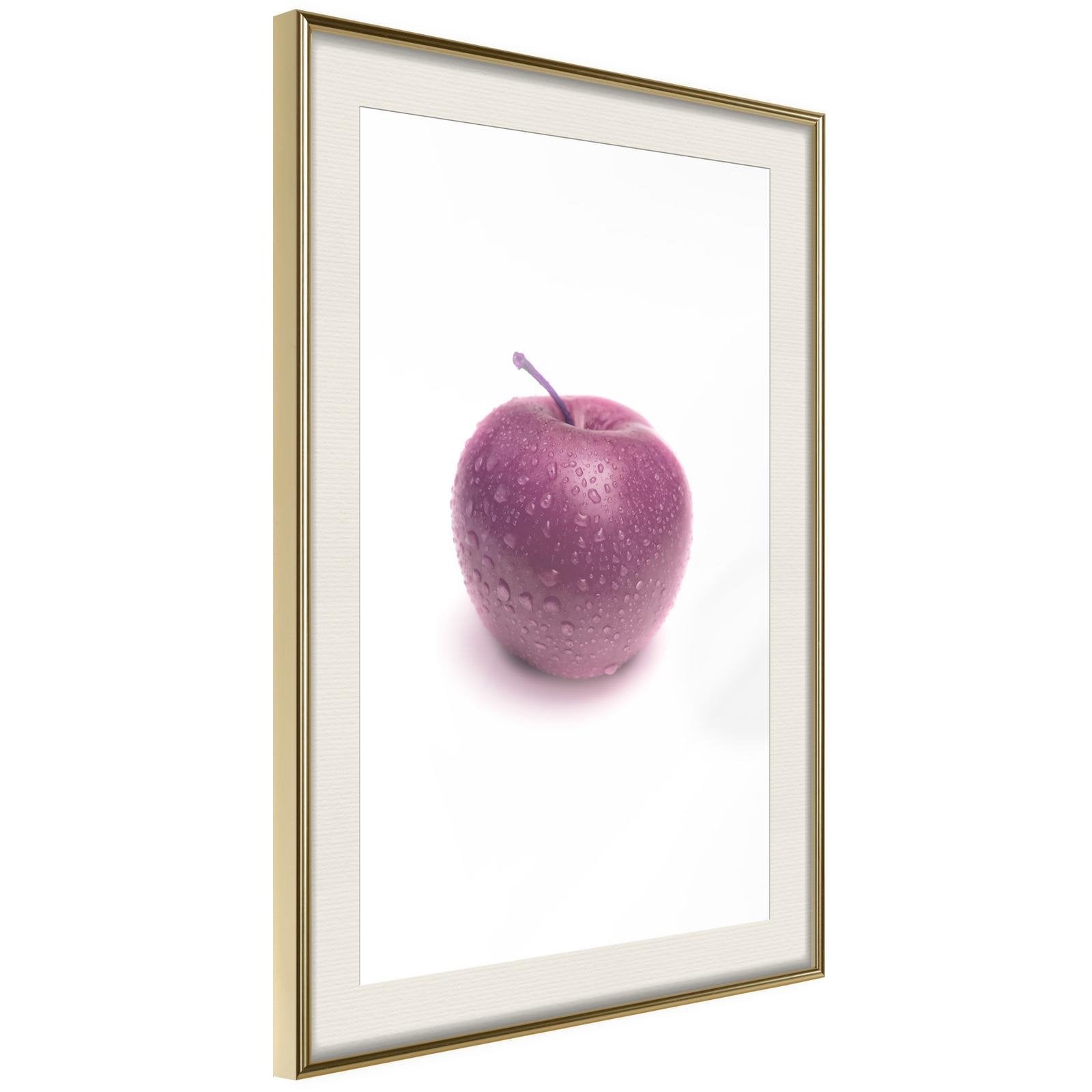 Inramad Poster / Tavla - Forbidden Fruit-Poster Inramad-Artgeist-20x30-Guldram med passepartout-peaceofhome.se