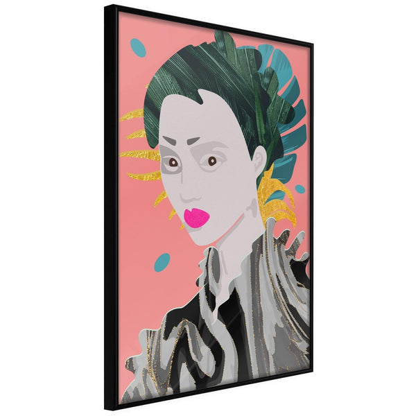 Inramad Poster / Tavla - Geisha-Poster Inramad-Artgeist-20x30-Svart ram-peaceofhome.se