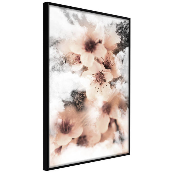 Inramad Poster / Tavla - Heavenly Flowers-Poster Inramad-Artgeist-20x30-Svart ram-peaceofhome.se