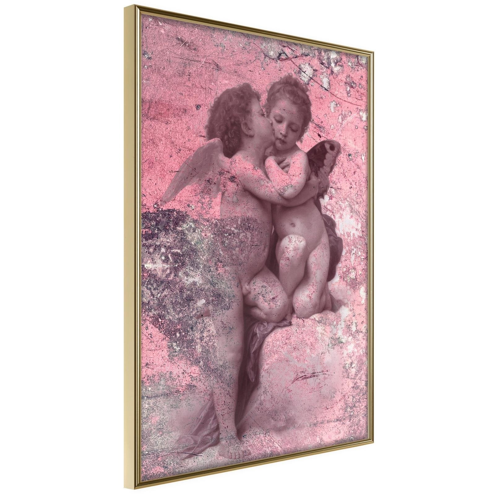 Inramad Poster / Tavla - Innocent Love-Poster Inramad-Artgeist-20x30-Guldram-peaceofhome.se