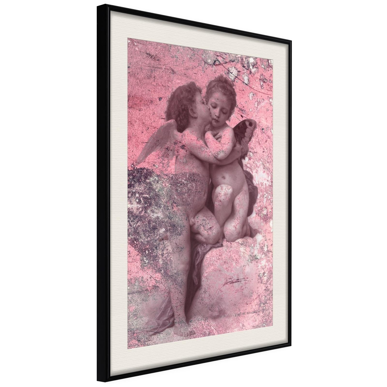 Inramad Poster / Tavla - Innocent Love-Poster Inramad-Artgeist-20x30-Svart ram med passepartout-peaceofhome.se