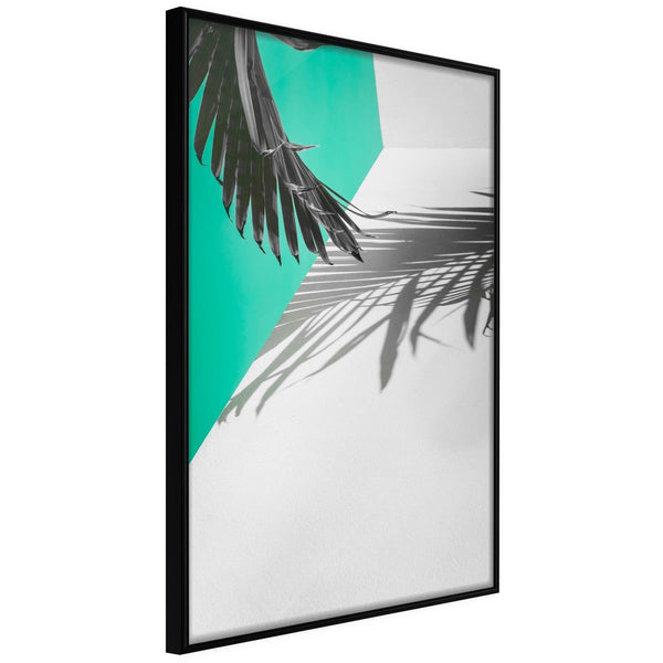 Inramad Poster / Tavla - Leaves or Wings?-Poster Inramad-Artgeist-20x30-Svart ram-peaceofhome.se