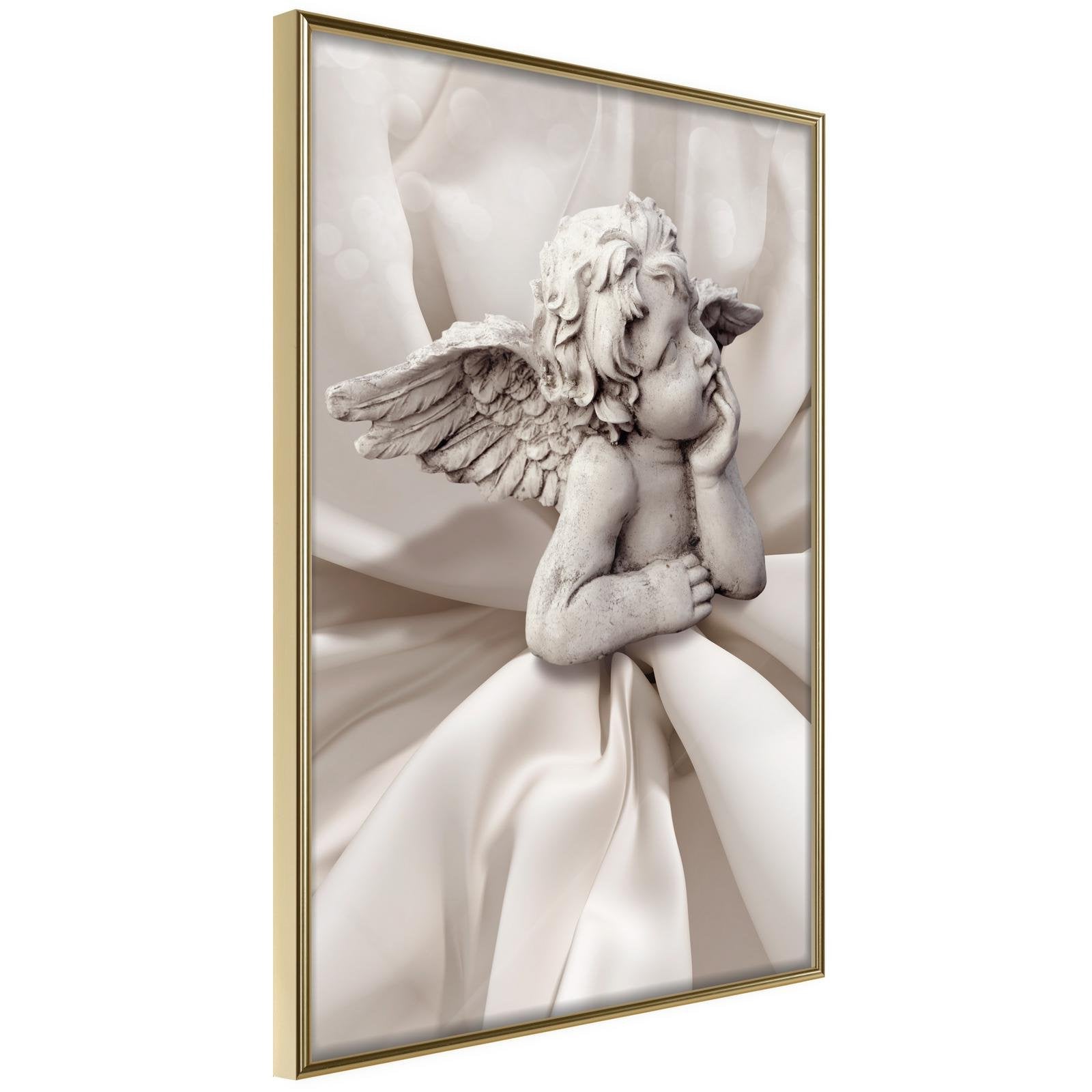 Inramad Poster / Tavla - Little Angel-Poster Inramad-Artgeist-20x30-Guldram-peaceofhome.se