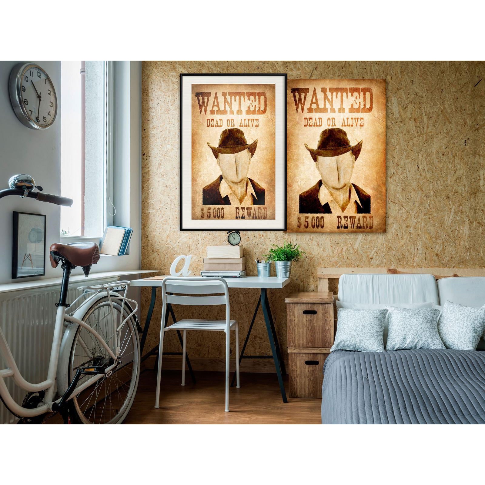 Inramad Poster / Tavla - Long Time Ago in the Wild West-Poster Inramad-Artgeist-peaceofhome.se