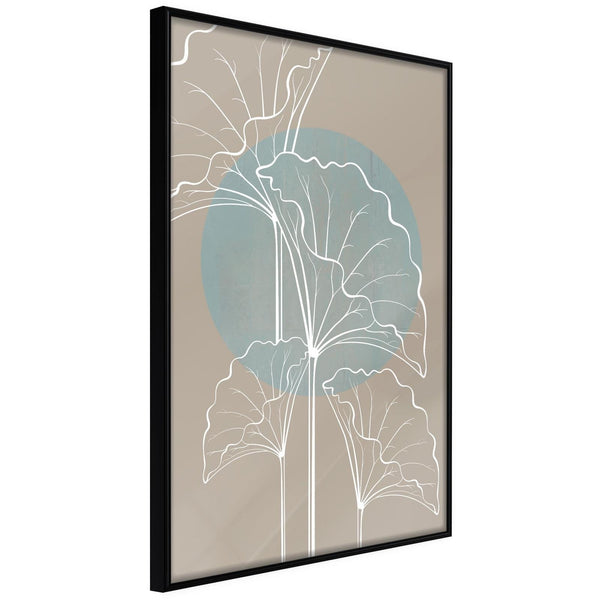 Inramad Poster / Tavla - Miraculous Plant-Poster Inramad-Artgeist-20x30-Svart ram-peaceofhome.se