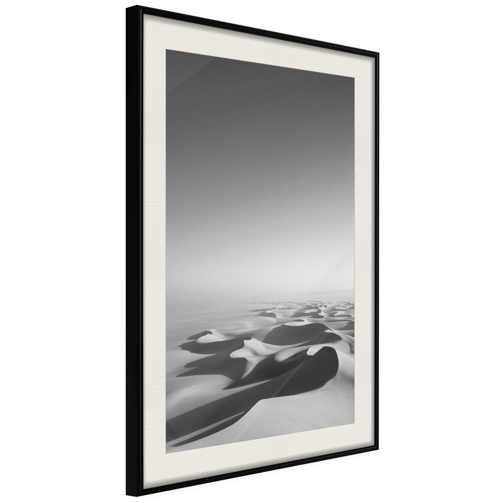 Inramad Poster / Tavla - Ocean of Sand I-Poster Inramad-Artgeist-20x30-Svart ram med passepartout-peaceofhome.se