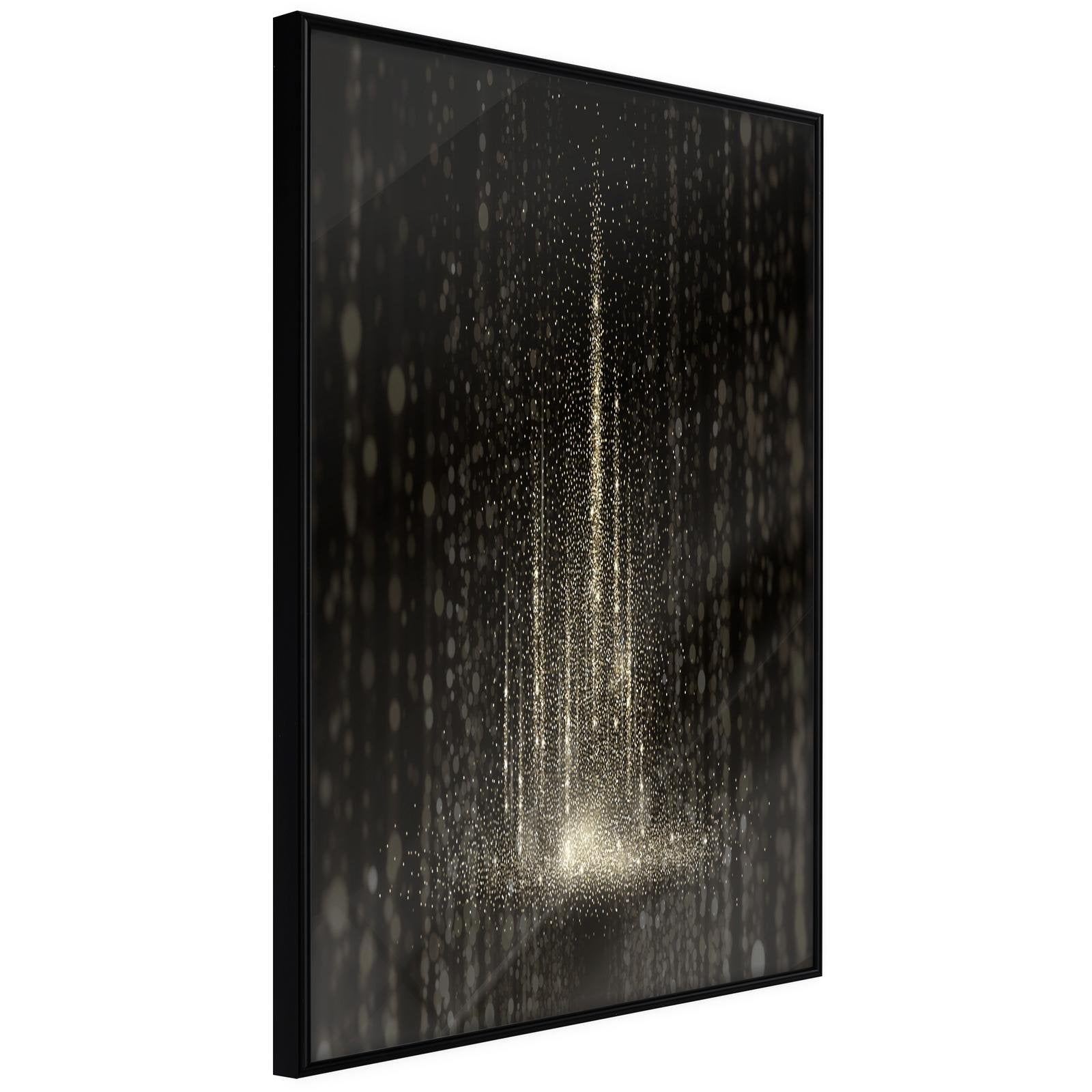 Inramad Poster / Tavla - Rain of Light-Poster Inramad-Artgeist-20x30-Svart ram-peaceofhome.se