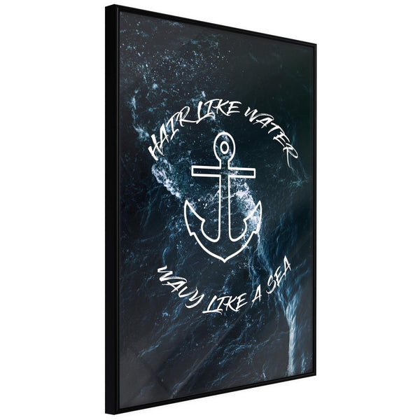 Inramad Poster / Tavla - Sailors' Loved One-Poster Inramad-Artgeist-20x30-Svart ram-peaceofhome.se