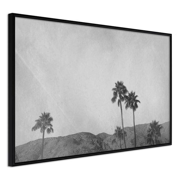 Inramad Poster / Tavla - Sky of California-Poster Inramad-Artgeist-30x20-Svart ram-peaceofhome.se