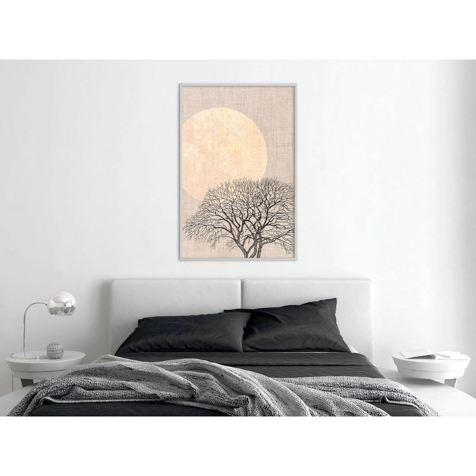 Inramad Poster / Tavla - Tree in the Morning-Poster Inramad-Artgeist-peaceofhome.se