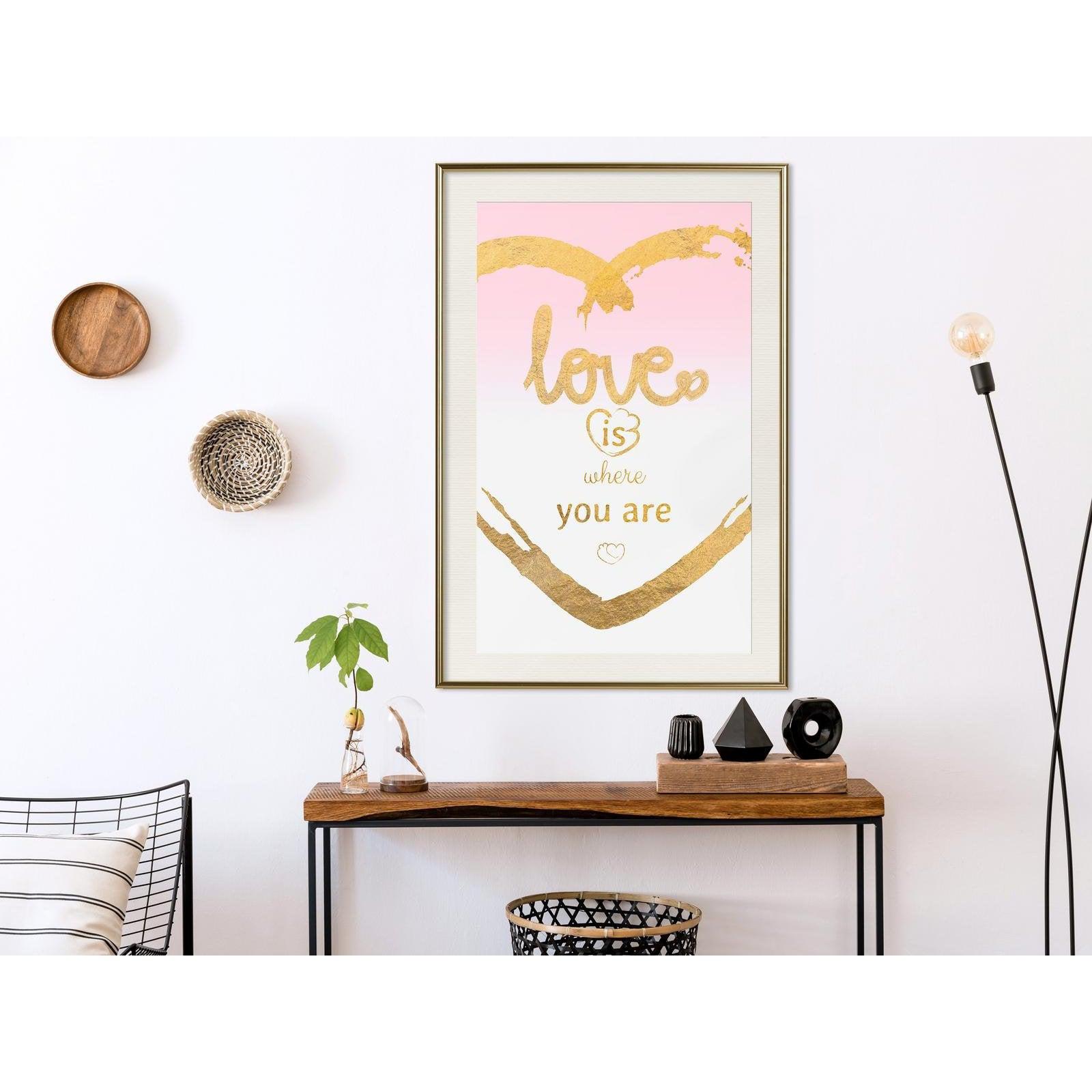 Inramad Poster / Tavla - Ubiquitous Love II-Poster Inramad-Artgeist-peaceofhome.se