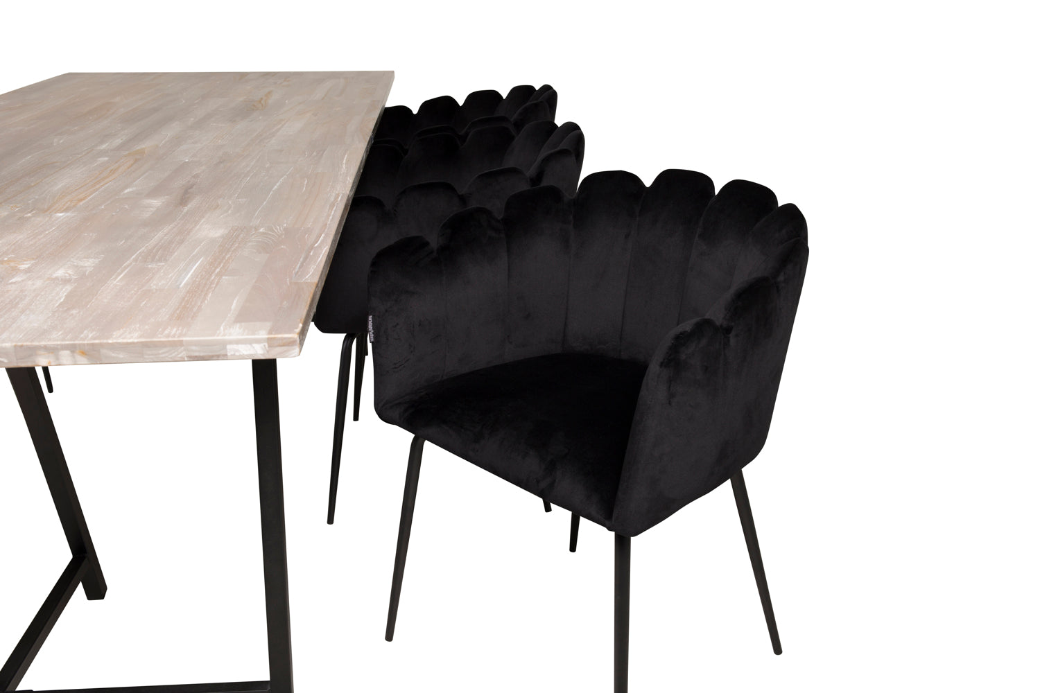 Jepara Rektangulär Matgrupp-GR Dining Set-Venture Home-peaceofhome.se