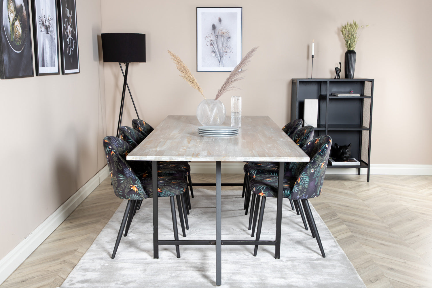 Jepara Rektangulär Matgrupp-GR Dining Set-Venture Home-peaceofhome.se