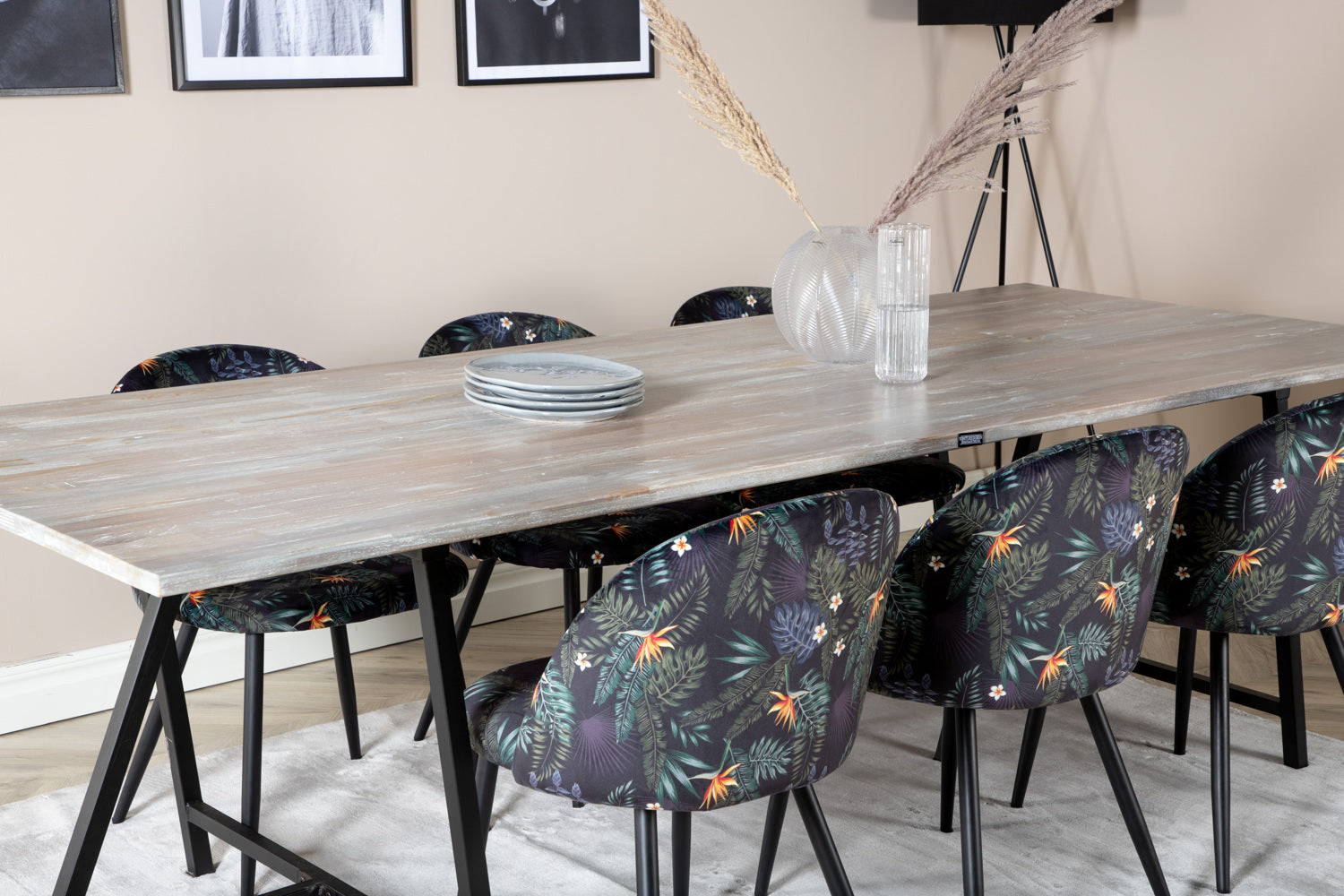 Jepara Rektangulär Matgrupp-GR Dining Set-Venture Home-peaceofhome.se