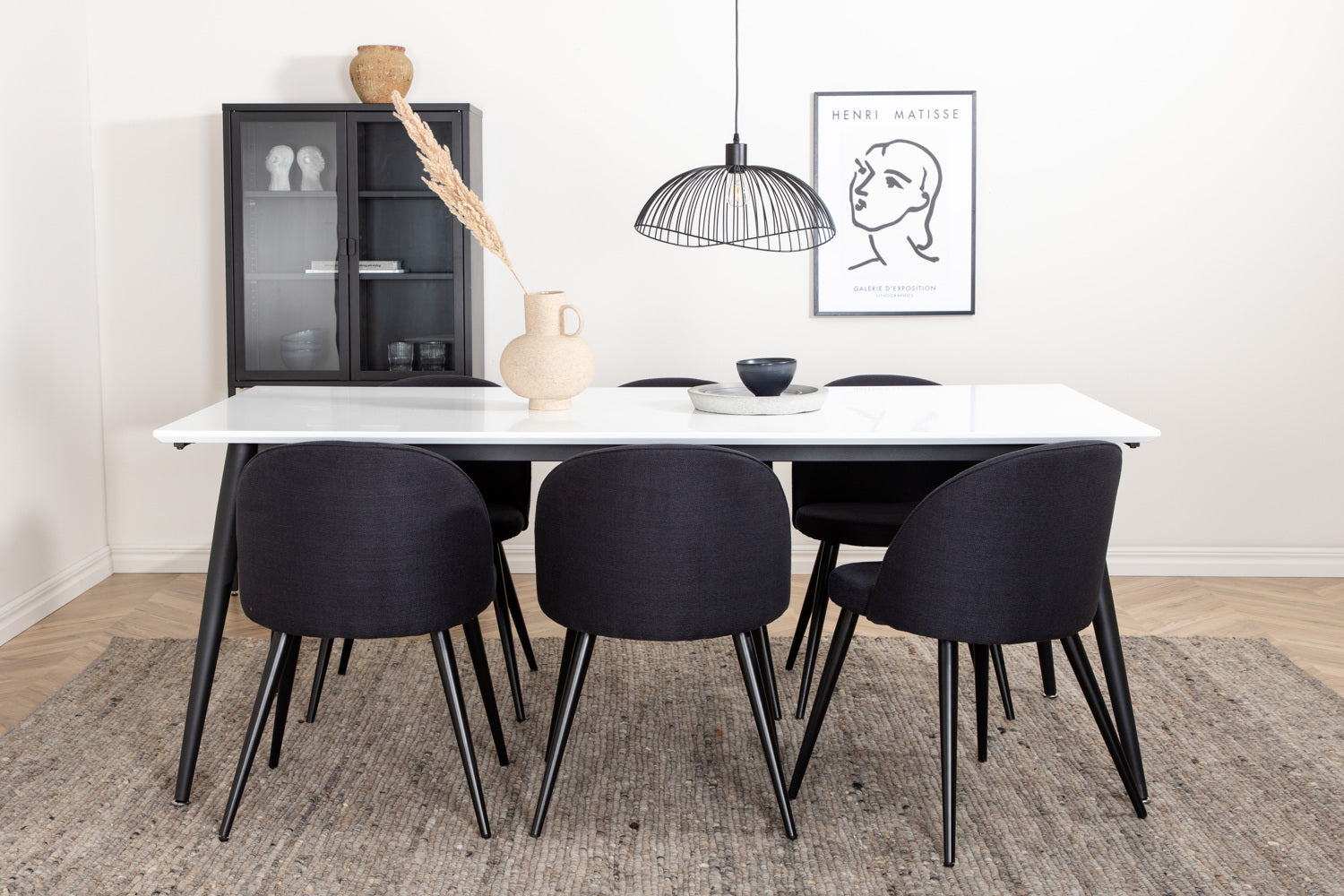 Jimmy Rektangulär Matgrupp-GR Dining Set-Venture Home-peaceofhome.se
