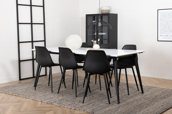 Jimmy Rektangulär Matgrupp-GR Dining Set-Venture Home-peaceofhome.se