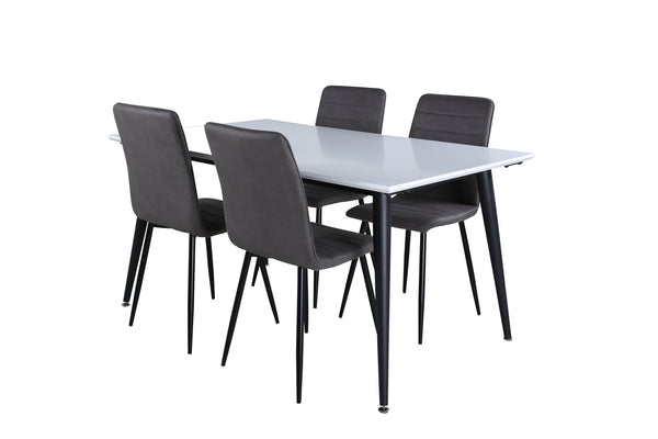 Jimmy Rektangulär Matgrupp-GR Dining Set-Venture Home-peaceofhome.se