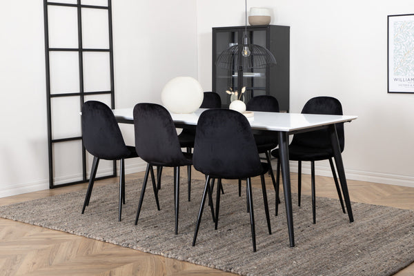 Jimmy Rektangulär Matgrupp-GR Dining Set-Venture Home-peaceofhome.se