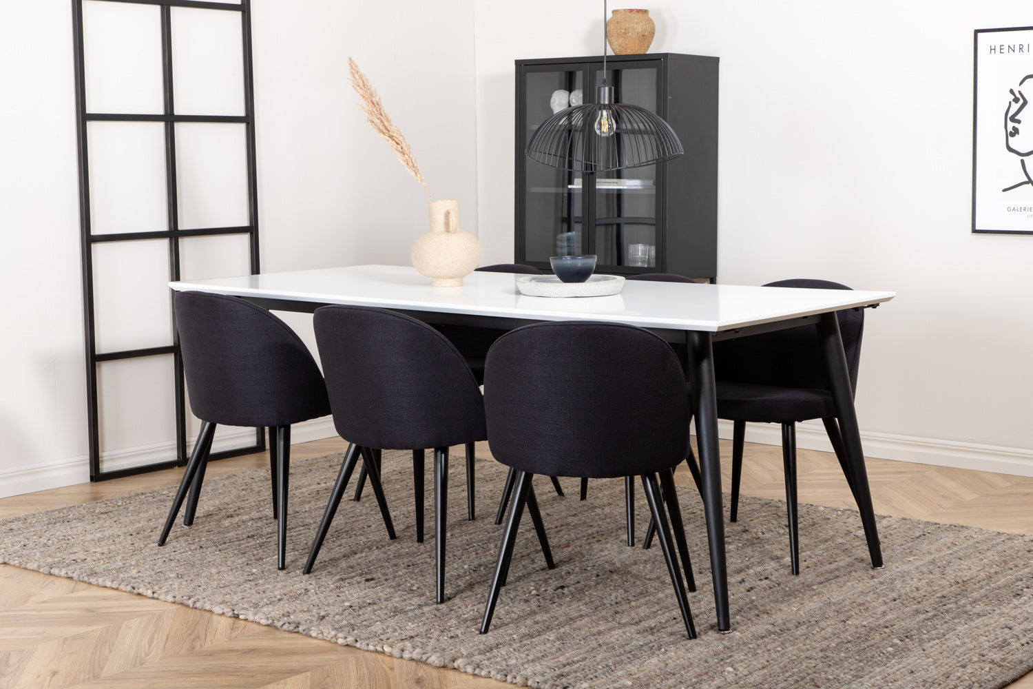 Jimmy Rektangulär Matgrupp-GR Dining Set-Venture Home-peaceofhome.se