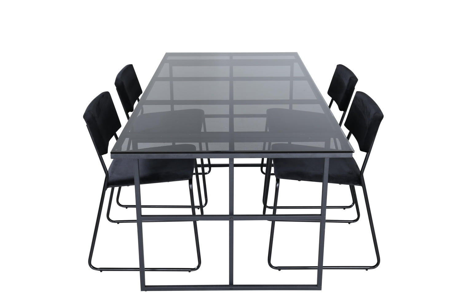 KENTH LEIF Matbord 200x90 + 4 stolar-Venture Home-peaceofhome.se