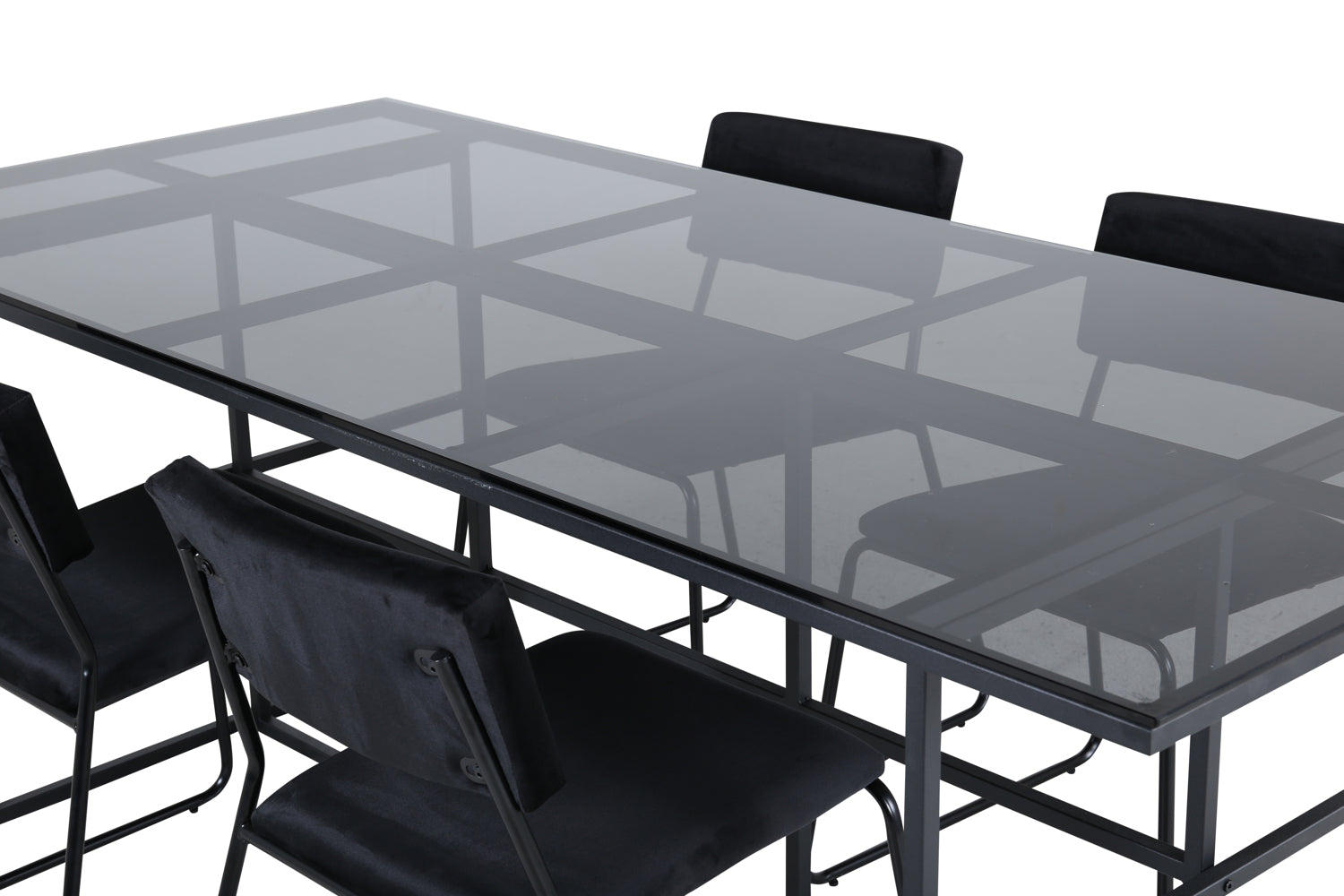KENTH LEIF Matbord 200x90 + 4 stolar-Venture Home-peaceofhome.se