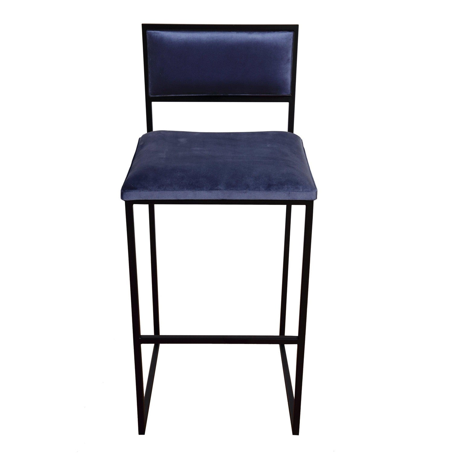 KRALJEVIC BAR CHAIR Barstol med dynor i sammet-Barstol-Kraljevic Design-peaceofhome.se