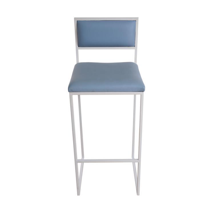 KRALJEVIC BAR CHAIR Barstol med dynor i skinn-Barstol-Kraljevic Design-peaceofhome.se
