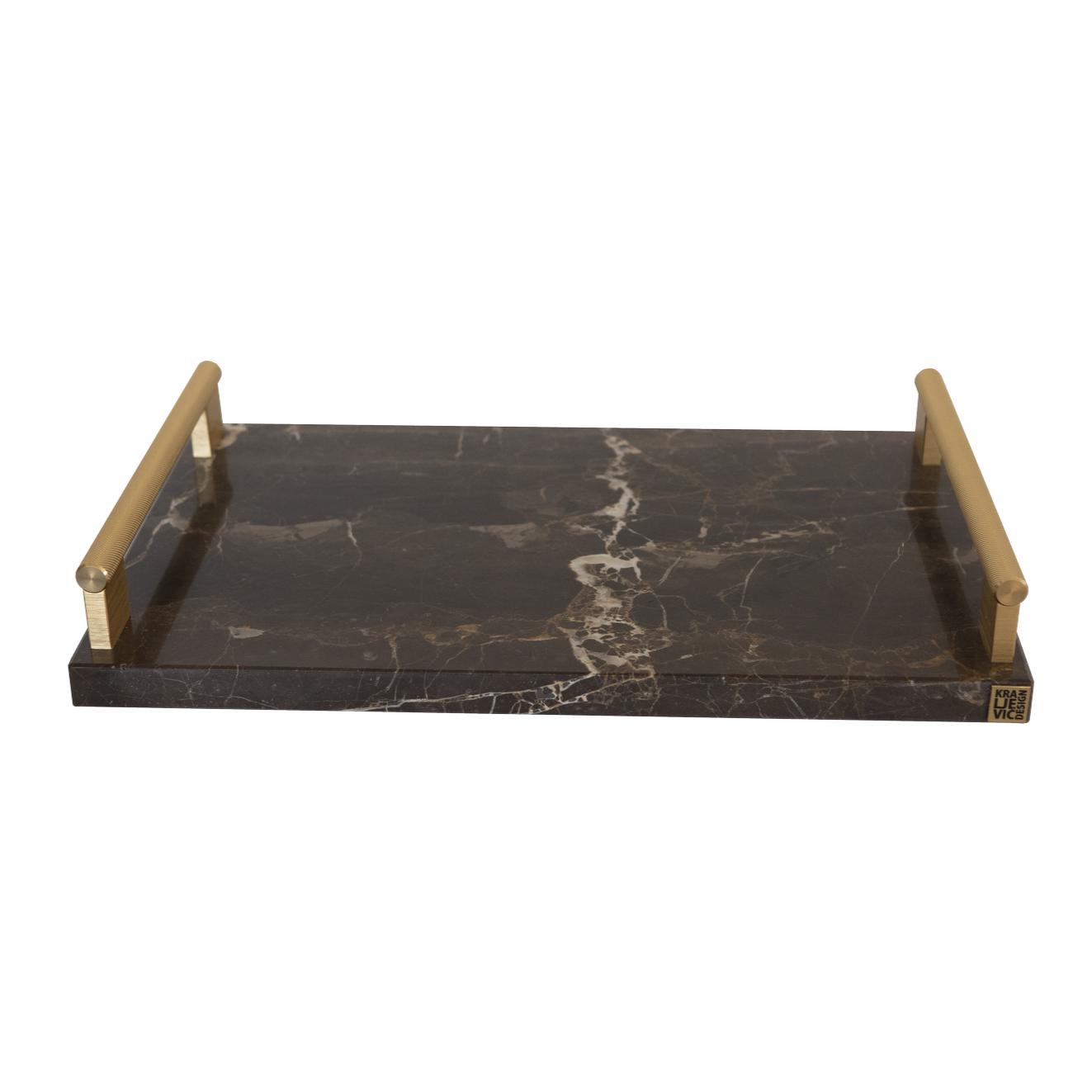 KRALJEVIC MARBLE TRAY Bricka i marmor-Bricka-Kraljevic Design-peaceofhome.se