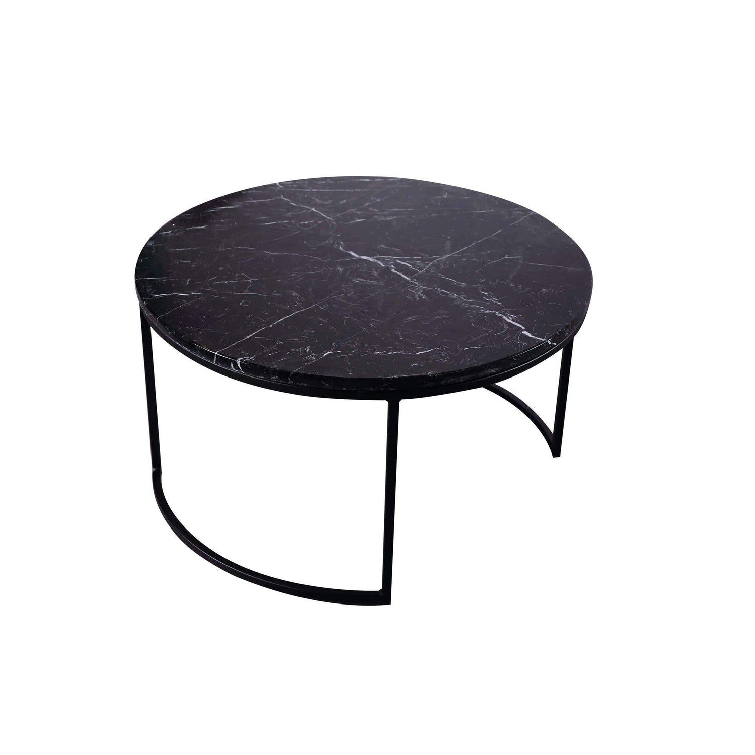 KRALJEVIC ROUND M Soffbord - Marmor-Soffbord-Kraljevic Design-peaceofhome.se