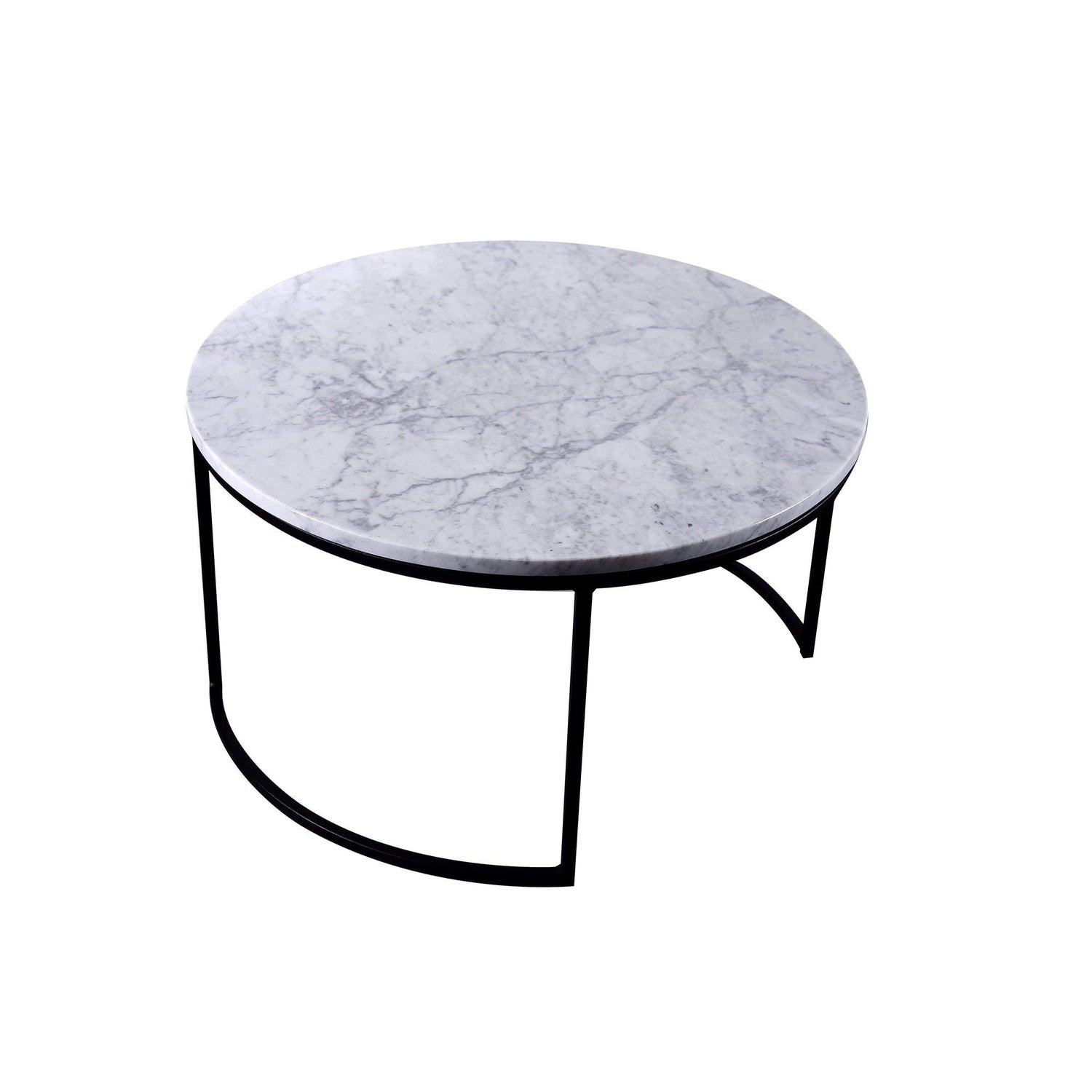 KRALJEVIC ROUND M Soffbord - Marmor-Soffbord-Kraljevic Design-peaceofhome.se