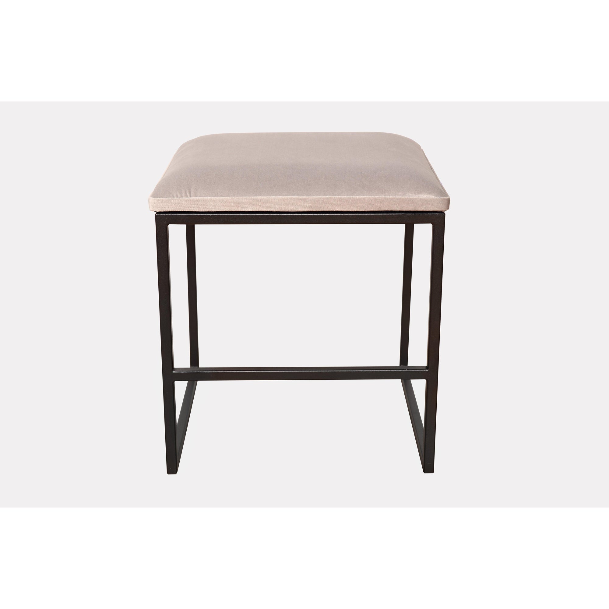 KRALJEVIC STOOL Pall med dyna i sammet-Pall-Kraljevic Design-peaceofhome.se