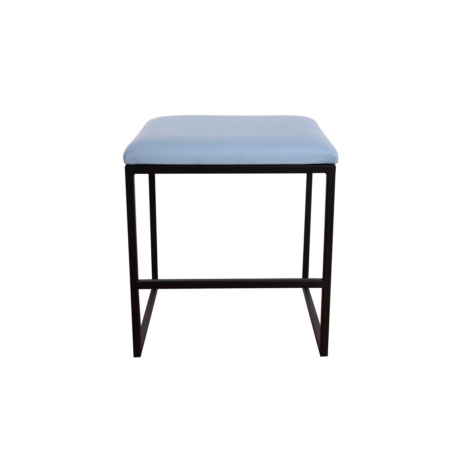 KRALJEVIC STOOL Pall med dyna i skinn-Pall-Kraljevic Design-peaceofhome.se