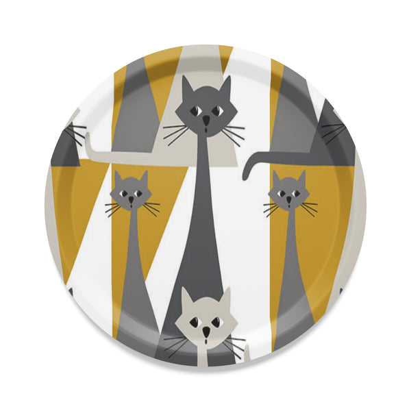 Kitty Rund Bricka 31 cm-Bricka-Arvidssons Textil-peaceofhome.se