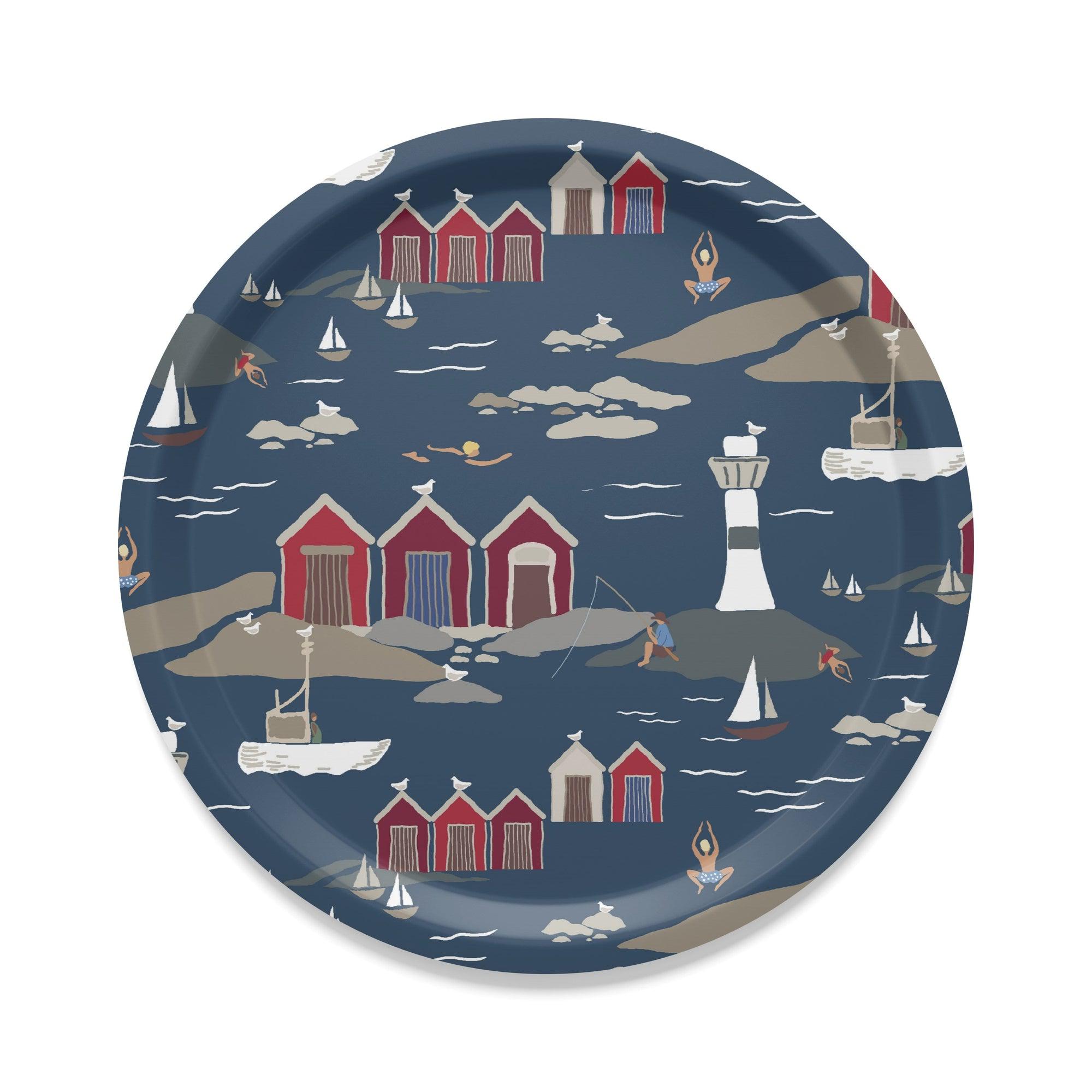 Kust Rund Bricka 31 cm-Bricka-Arvidssons Textil-peaceofhome.se