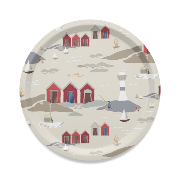 Kust Rund Bricka 31 cm-Bricka-Arvidssons Textil-peaceofhome.se