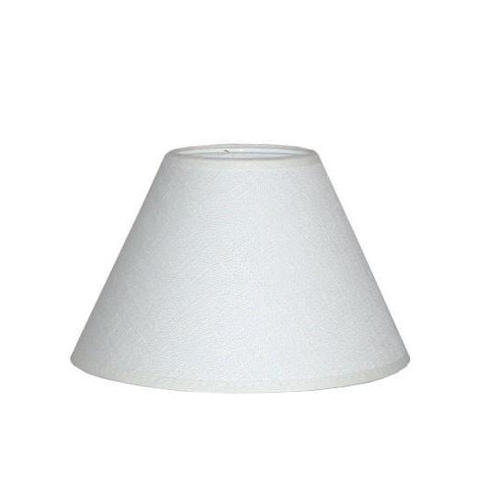 Lampskärm i vitt linne konformad-Lampskärm-Munka Sweden-peaceofhome.se