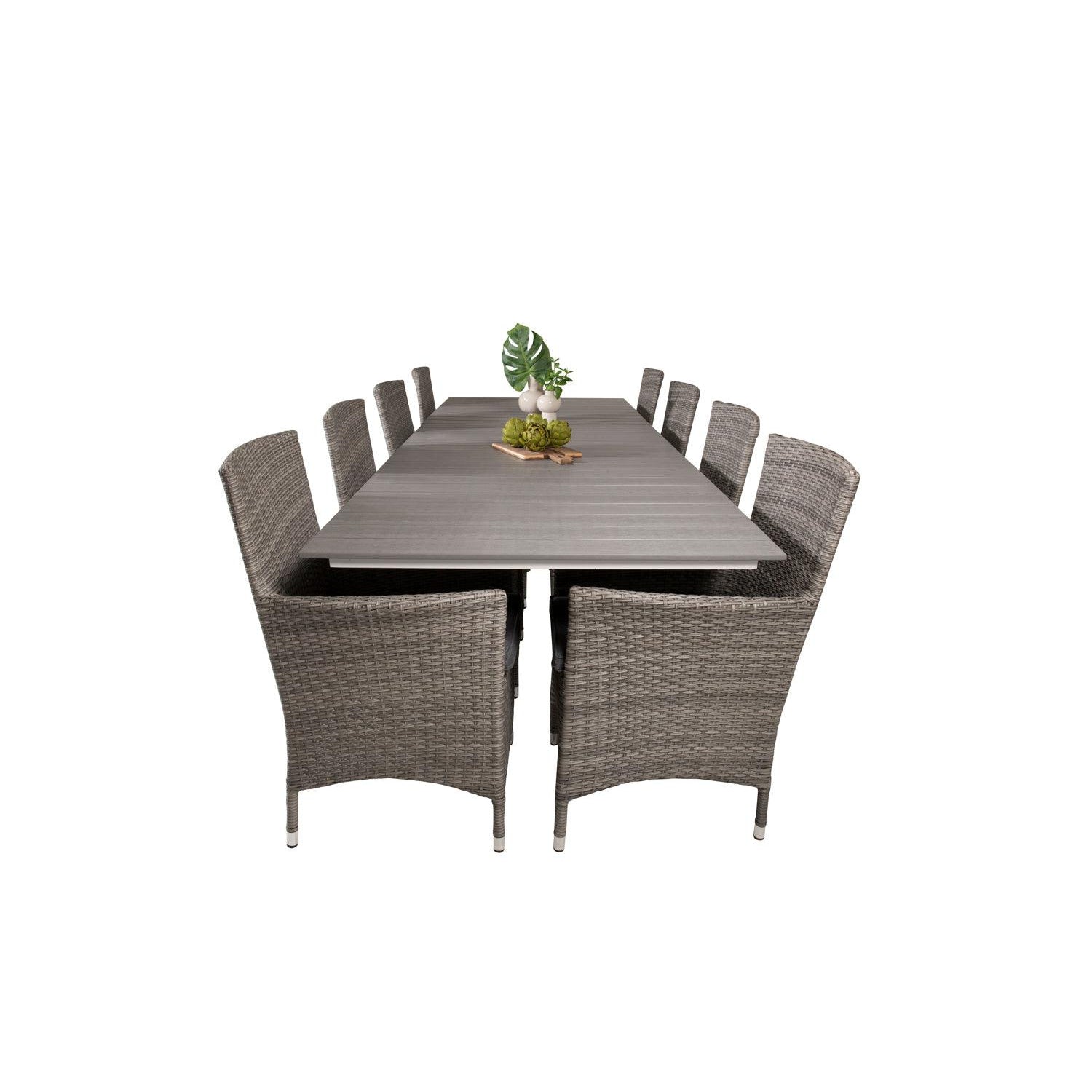 Levels Rektangulär Matgrupp-Table Set-Venture Home-peaceofhome.se