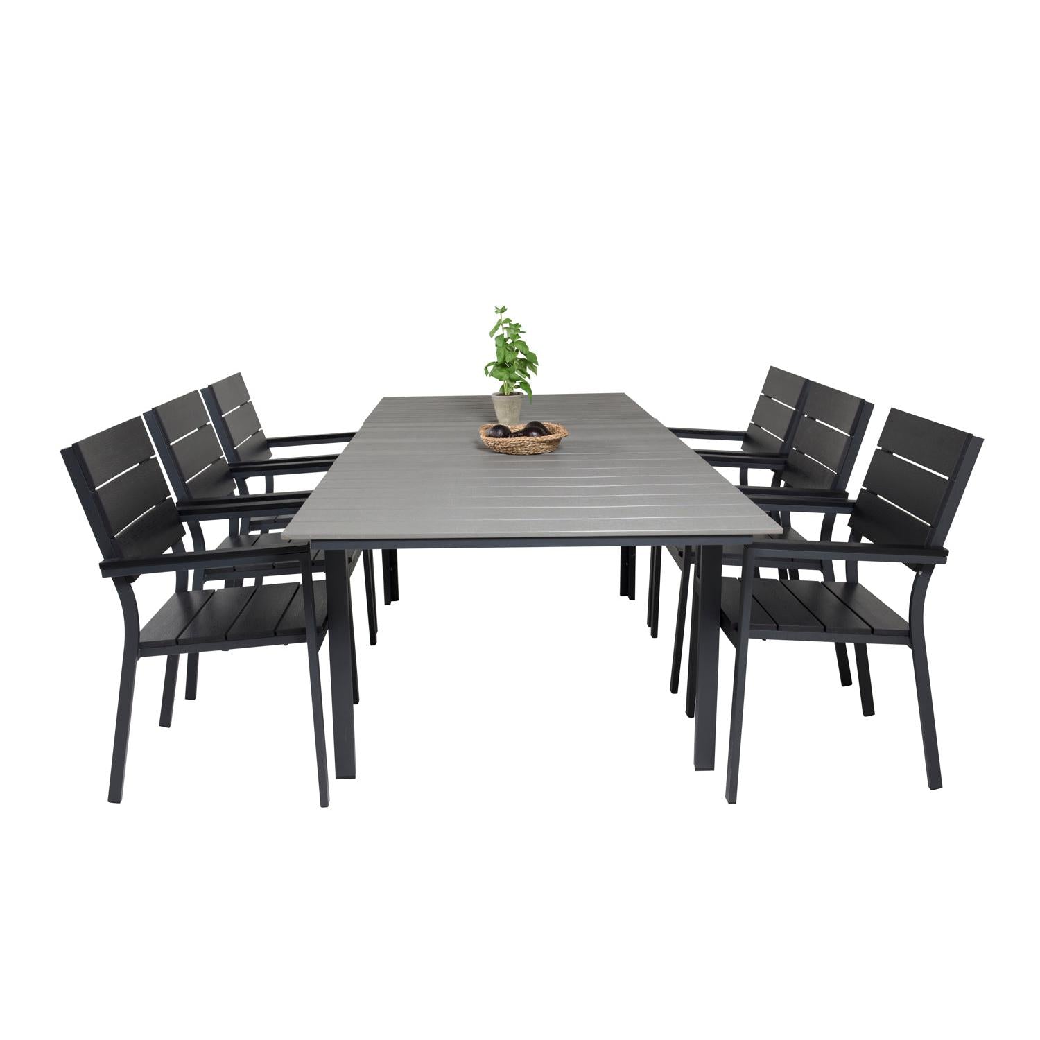 Levels Rektangulär Matgrupp-Table Set-Venture Home-peaceofhome.se