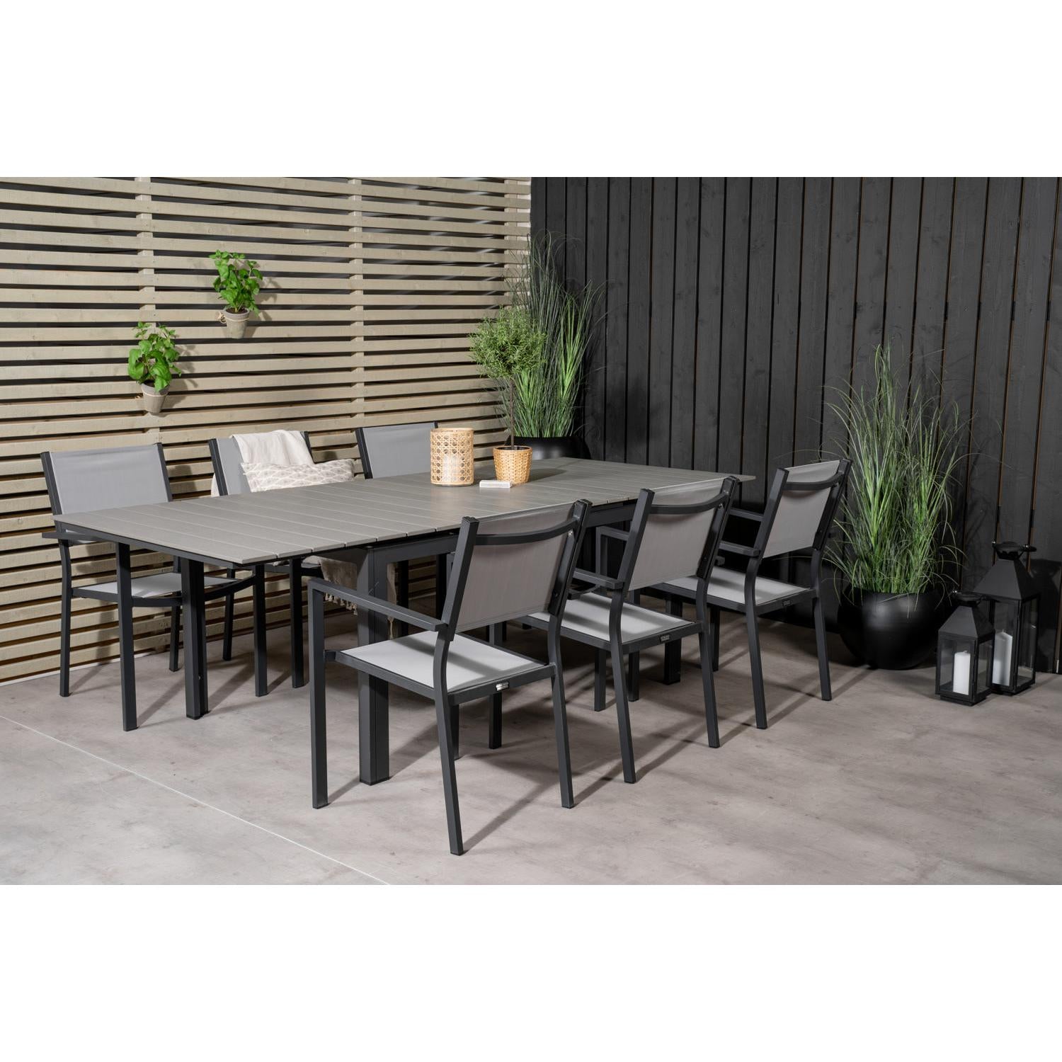 Levels Rektangulär Matgrupp-Table Set-Venture Home-peaceofhome.se