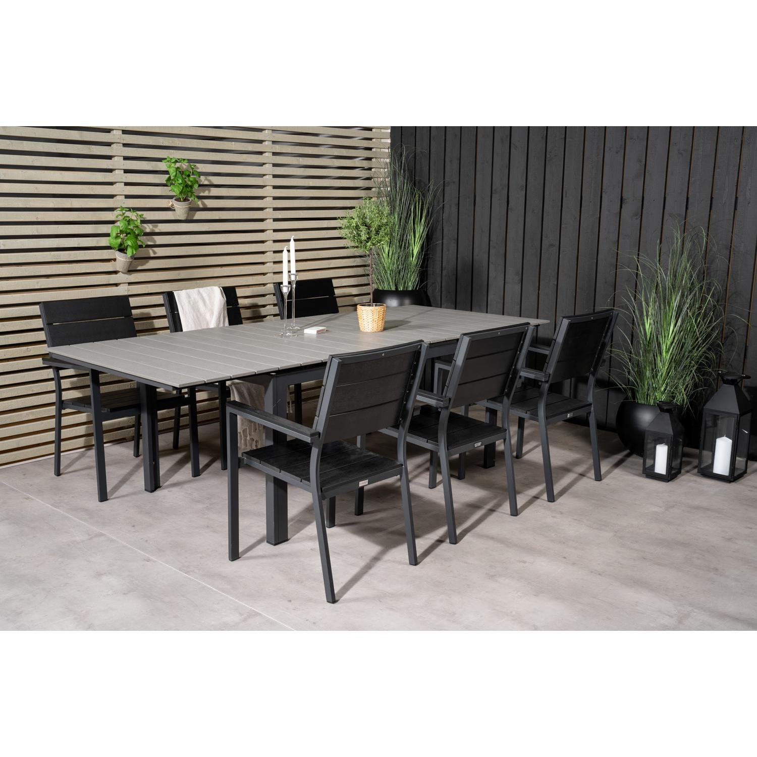 Levels Rektangulär Matgrupp-Table Set-Venture Home-peaceofhome.se