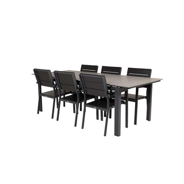 Levels Rektangulär Matgrupp-Table Set-Venture Home-peaceofhome.se