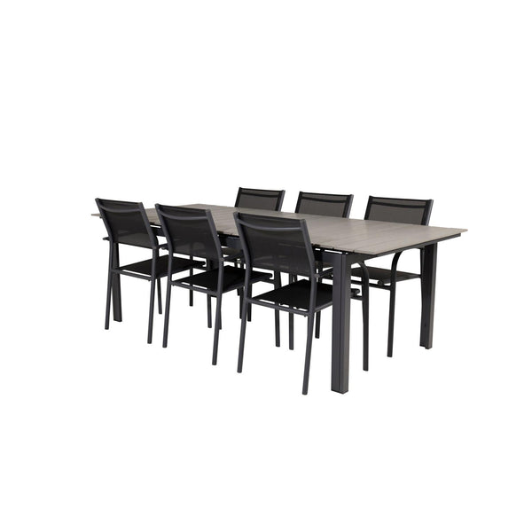 Levels Rektangulär Matgrupp-Table Set-Venture Home-peaceofhome.se