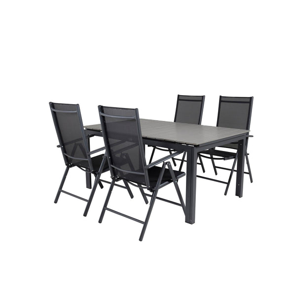 Levels Rektangulär Matgrupp-Table Set-Venture Home-peaceofhome.se