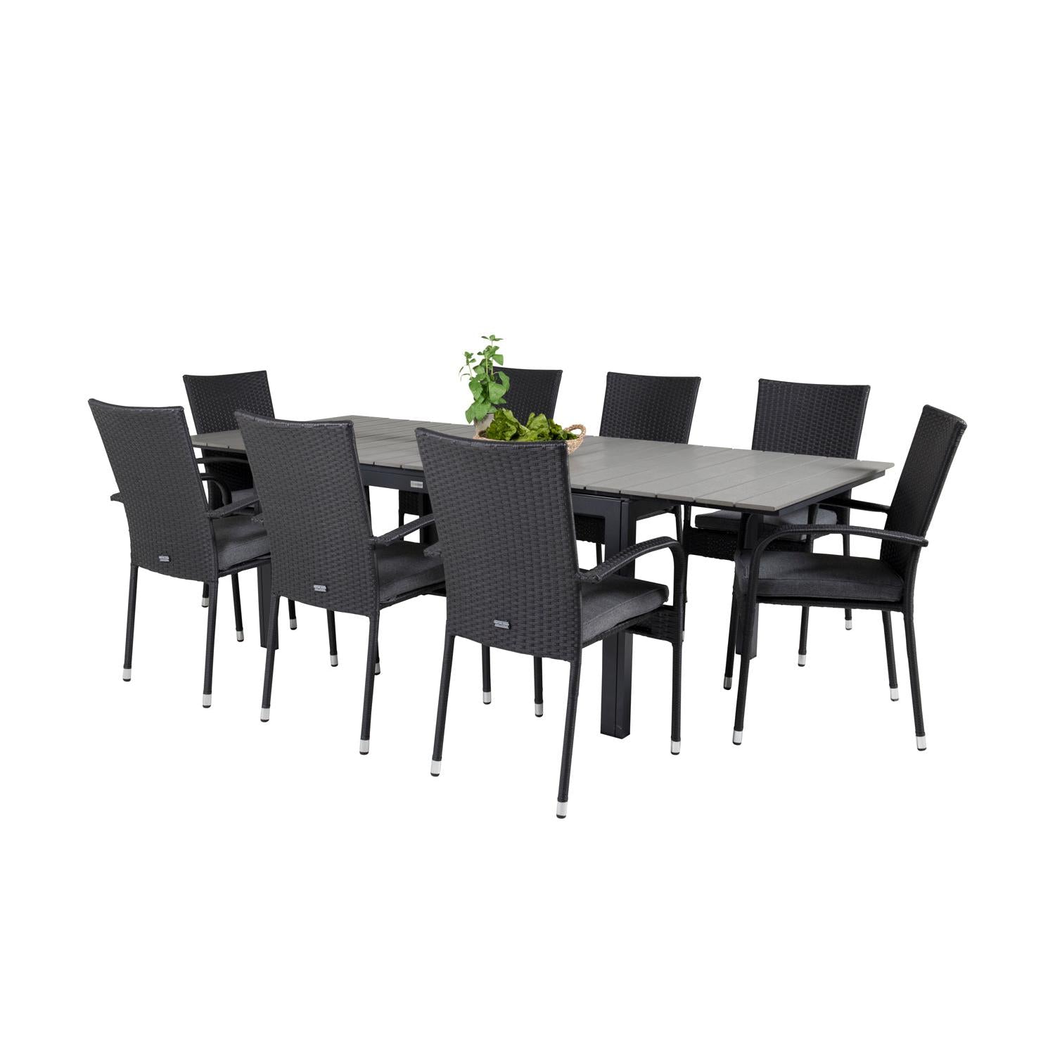 Levels Rektangulär Matgrupp-Table Set-Venture Home-peaceofhome.se