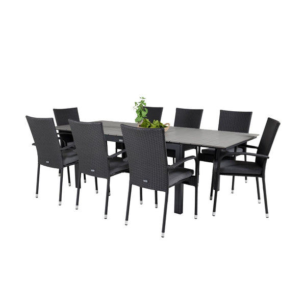 Levels Rektangulär Matgrupp-Table Set-Venture Home-peaceofhome.se