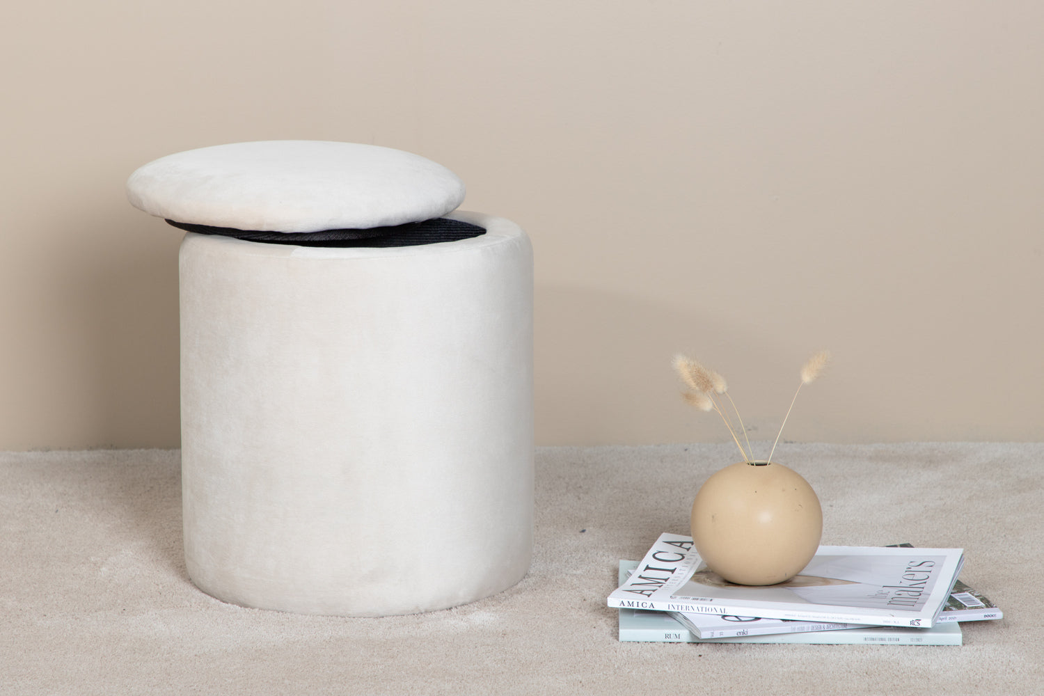 Limpen Puff-Ottoman / Pouf-Venture Home-peaceofhome.se