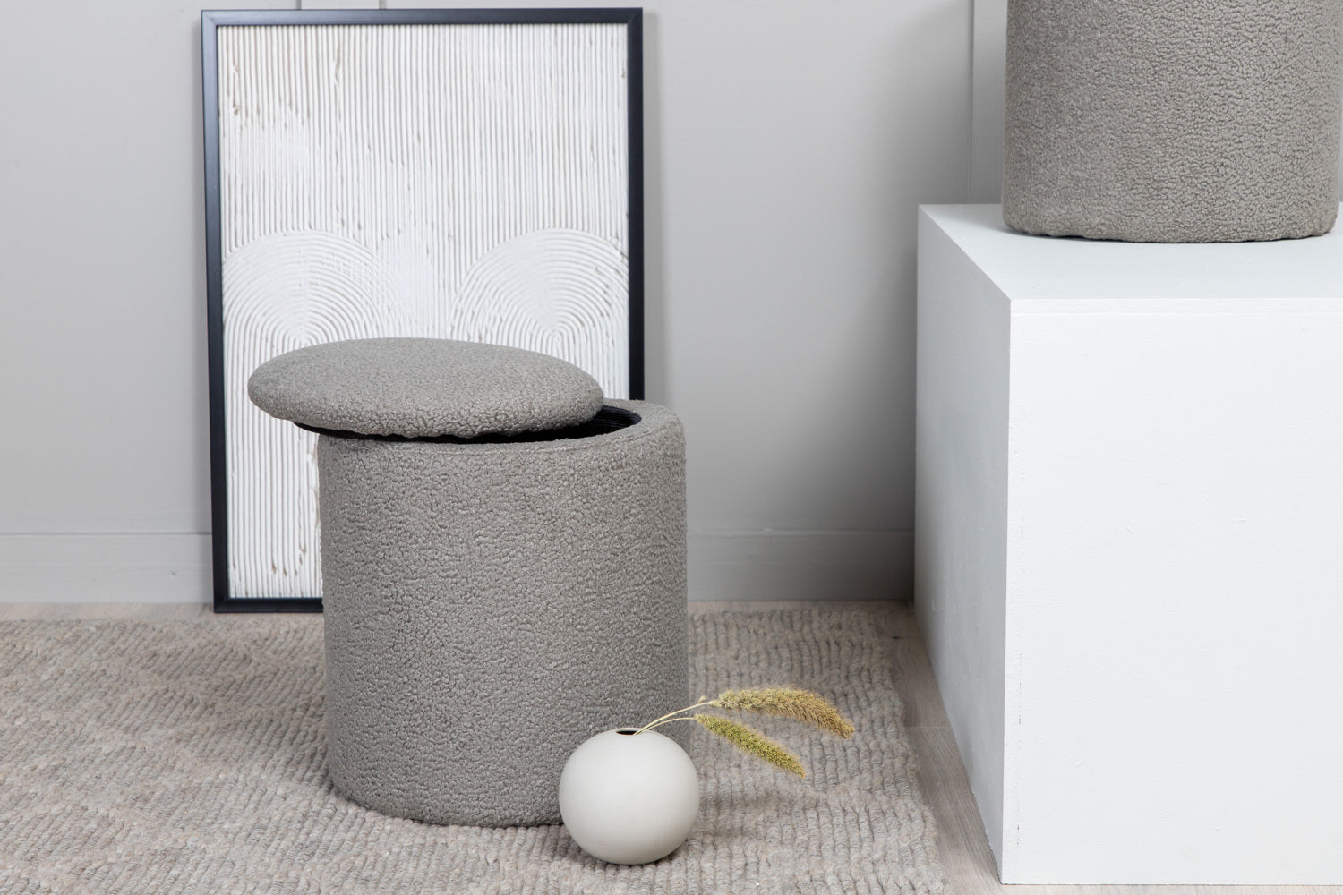 Limpen Puff-Ottoman / Pouf-Venture Home-peaceofhome.se