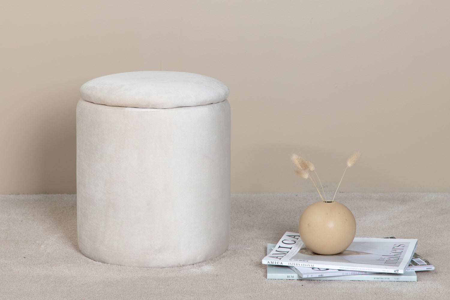 Limpen Puff-Ottoman / Pouf-Venture Home-peaceofhome.se