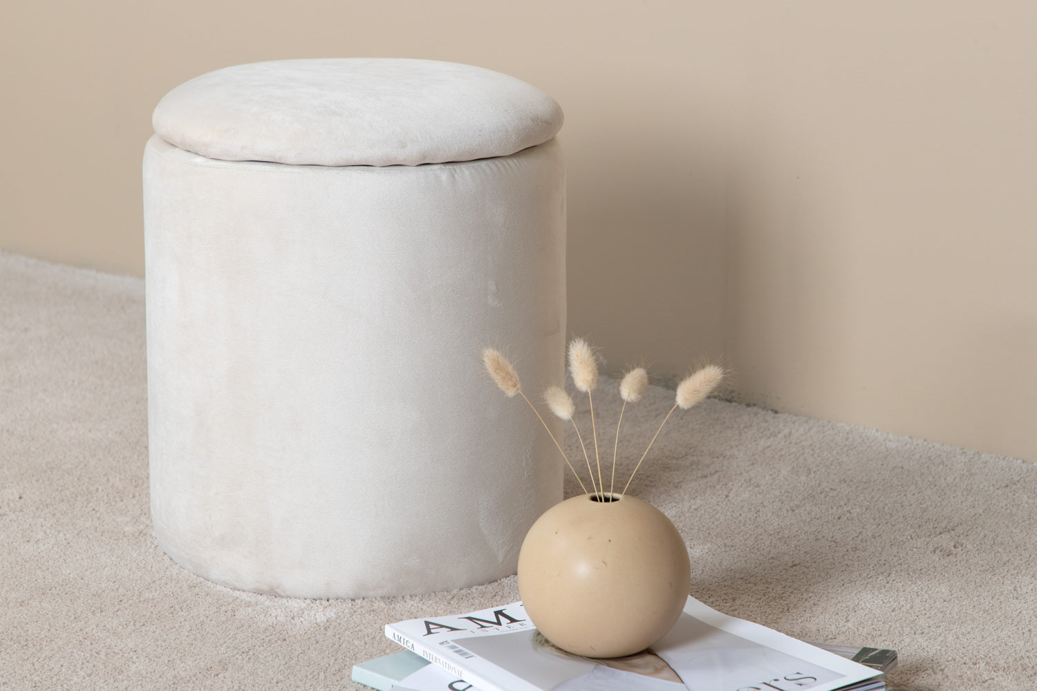 Limpen Puff-Ottoman / Pouf-Venture Home-peaceofhome.se